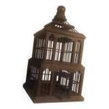 Wooden birdcage