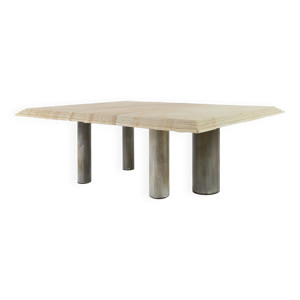 Table basse brutaliste de Pia Manu