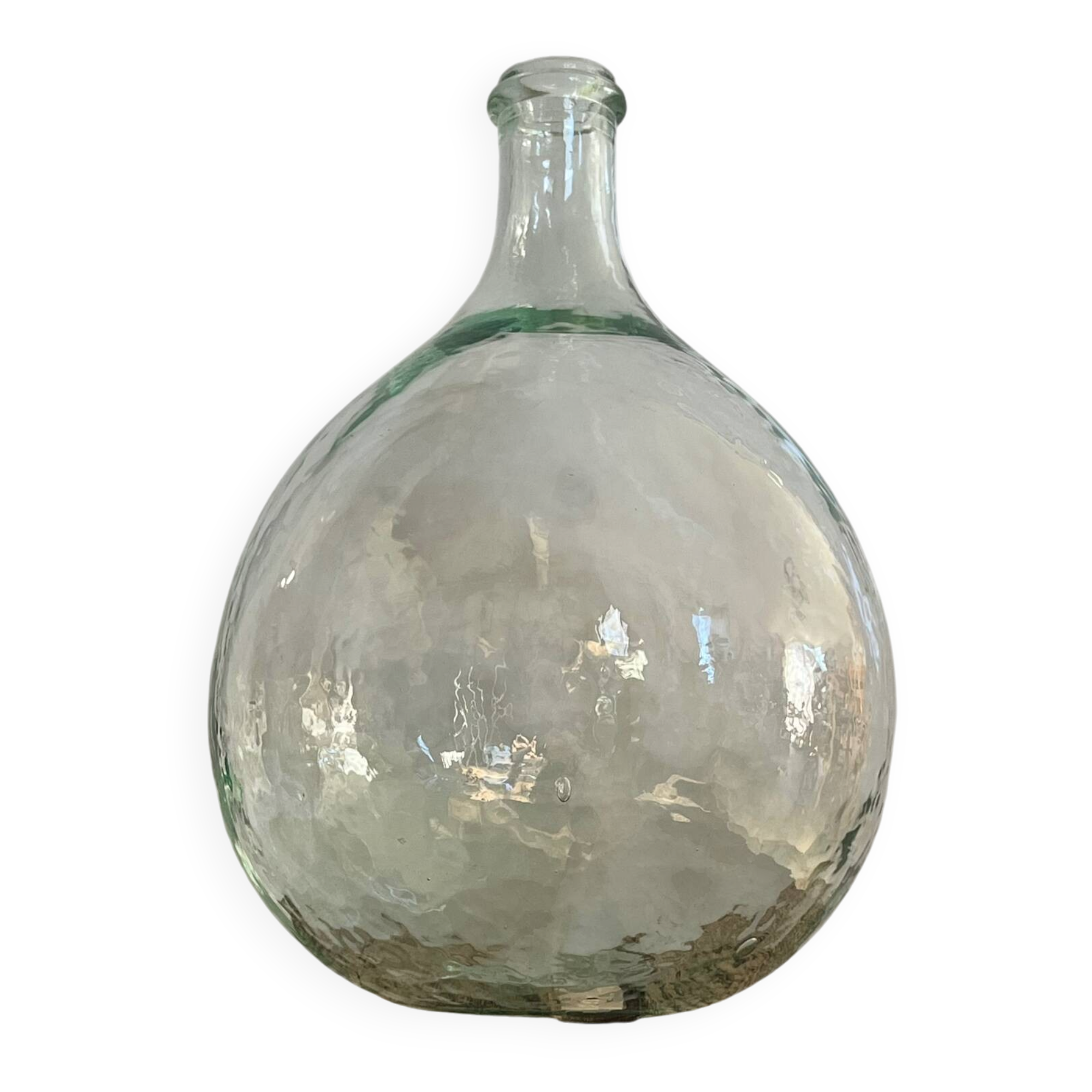 Transparent 5L demijohn