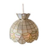 Mother-of-pearl and brass suspension