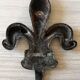 Brass fleur-de-lis