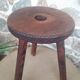Wooden Tripod Stool