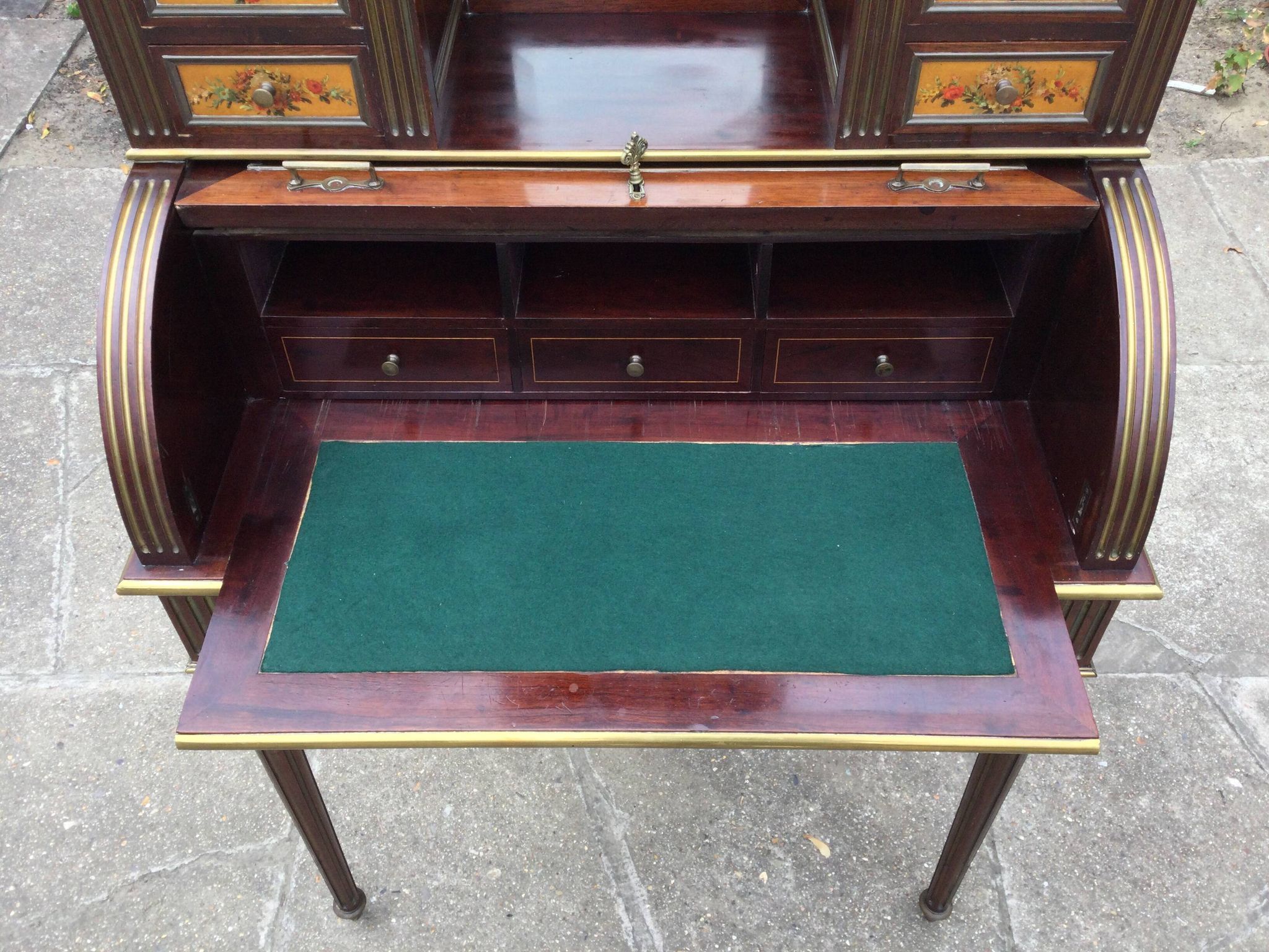 Bonheur Du Jour De Style Louis XVI En Acajou