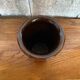 Antique Vase Scheurich Keramik Ceramic Brown Red West Germany Vintage #B767