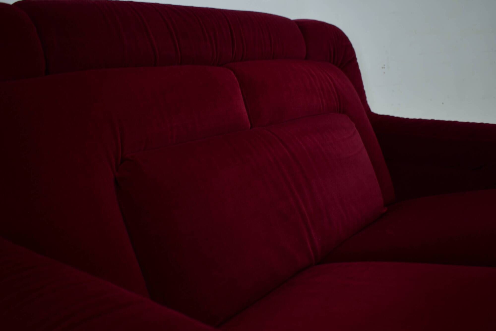 1970s Rare Mid Century Two-Seat Sofa, Italy
