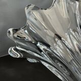 Crystal vase called "Giraffe Head" by Art Vannes France, 1950s.