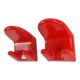 Pair of space age coat hooks by Makio Hasuike for Gedy, 1960