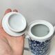 Vintage Melitta coffee service – White porcelain with blue flowers – 1970s – Made in Germany
