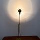 1970s adjustable BOLA brass floor or table lamp by Florian Schulz