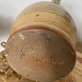 Glazed stoneware jug