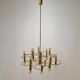 Lustre vintage conçu par  Sciolari, 1970