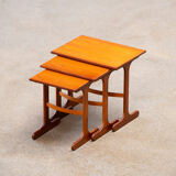 Scandinavian teak coffee tables 1960