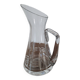 Art Deco crystal jug / pitcher
