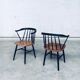 Set of Mid-Century Modern Fanett Armchairs, Denmark, 1950s
