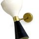 1950s-style Italian wall sconces