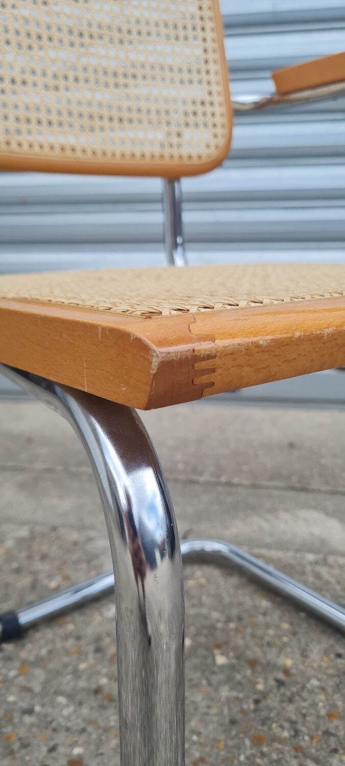 Armchair B64 cesca by marcel Breuer