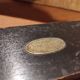 Vintage French pencil case in ebonized wood