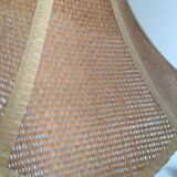 Vintage rattan flower suspension