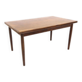 Teak "wallet" dining table, Denmark, 1960s