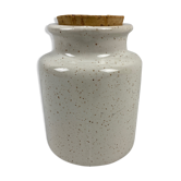 13cm beige cork sandstone pot