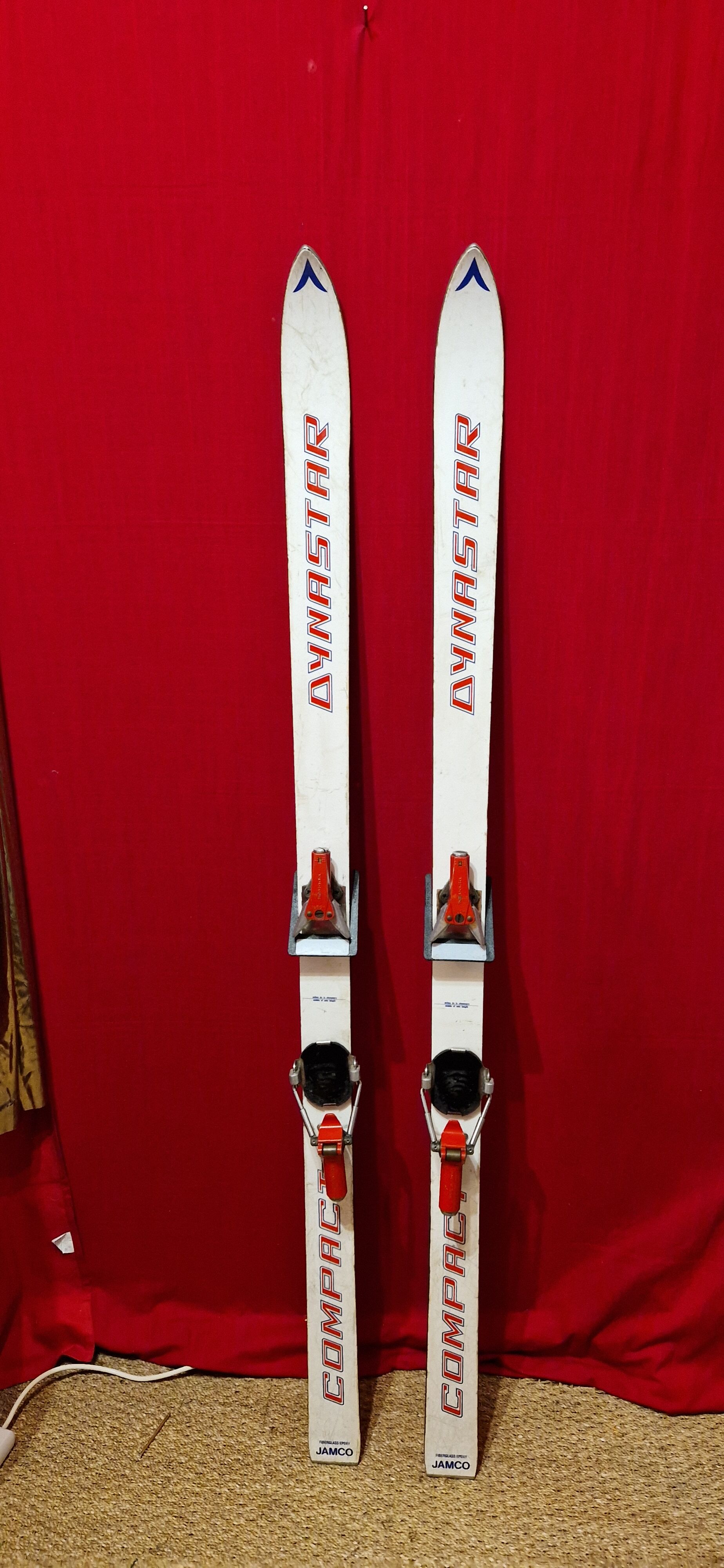 Vintage ski pair