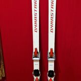 Pair of vintage skis
