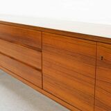 Minimalistic mid century sideboard in rosewood