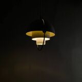 Vintage Danish Mid Century Louis Weisdorf White "Multi Lite" Pendant, 1960s