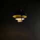 Vintage Danish Mid Century Louis Weisdorf White "Multi Lite" Pendant, 1960s