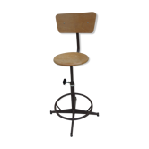 Vintage chair of workshop trade school