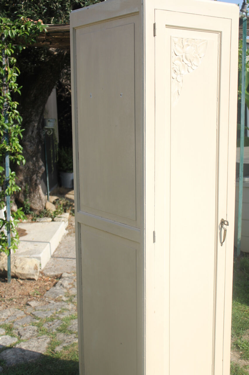 Art deco one door cupboard