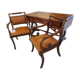 English flap desk and these 2 armchairs early XXeme