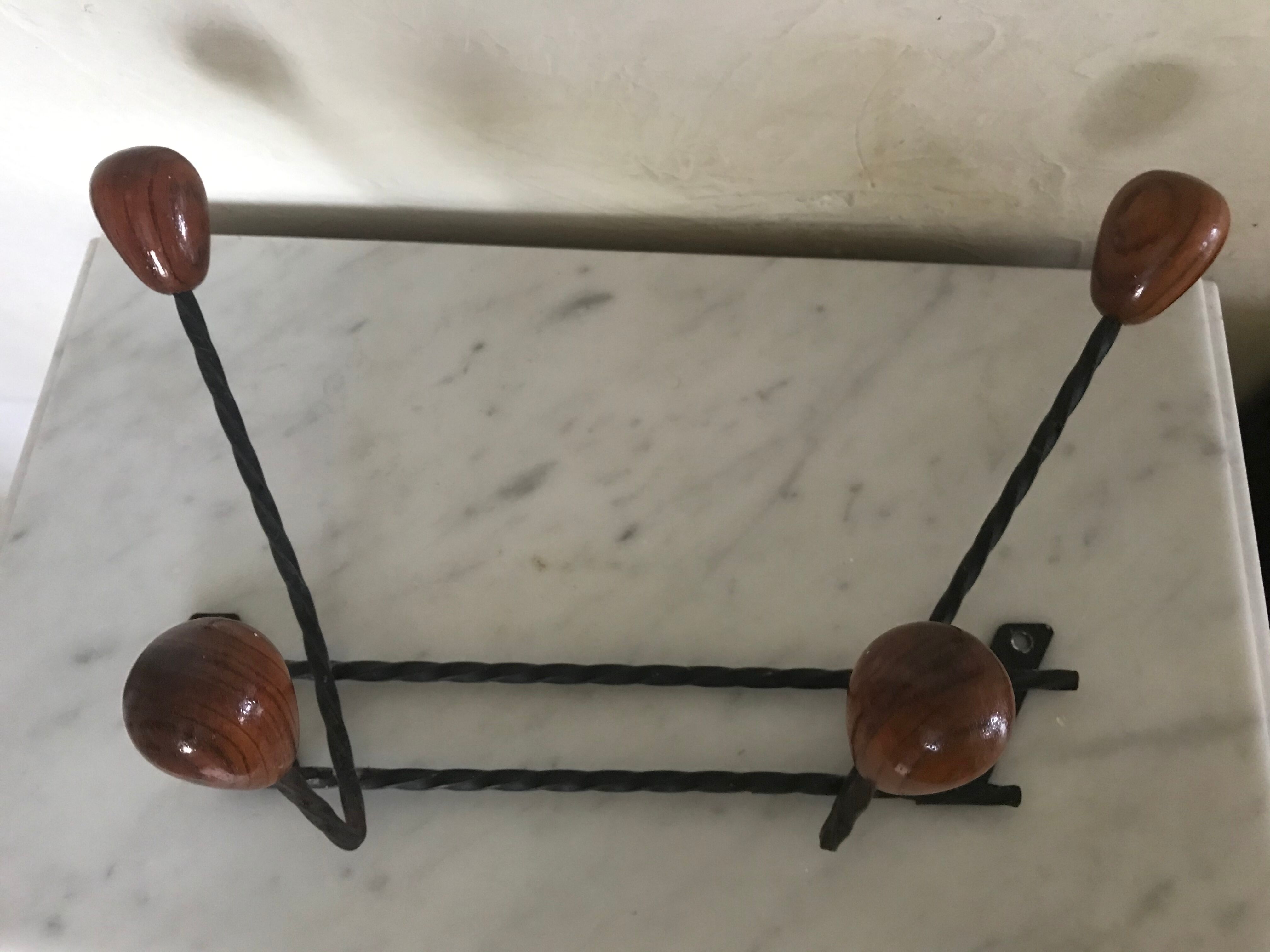60s coat rack