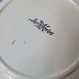 Sarreguemines art deco deep plate