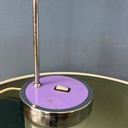 Vintage purple Herda space age eyeball desk lamp