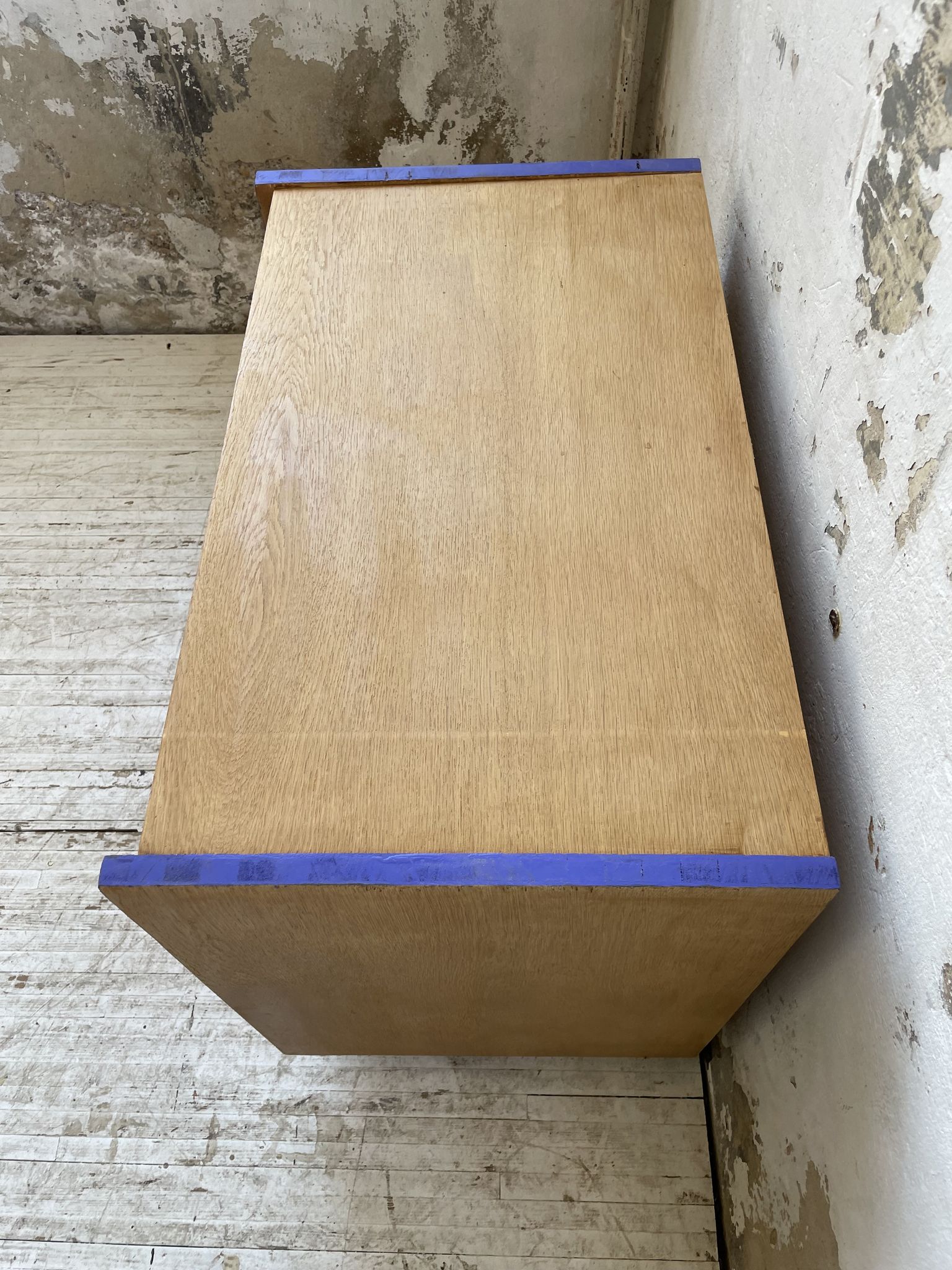 Colorful chest of drawers furniture 60s