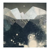 Collage on paper • mineralogie v