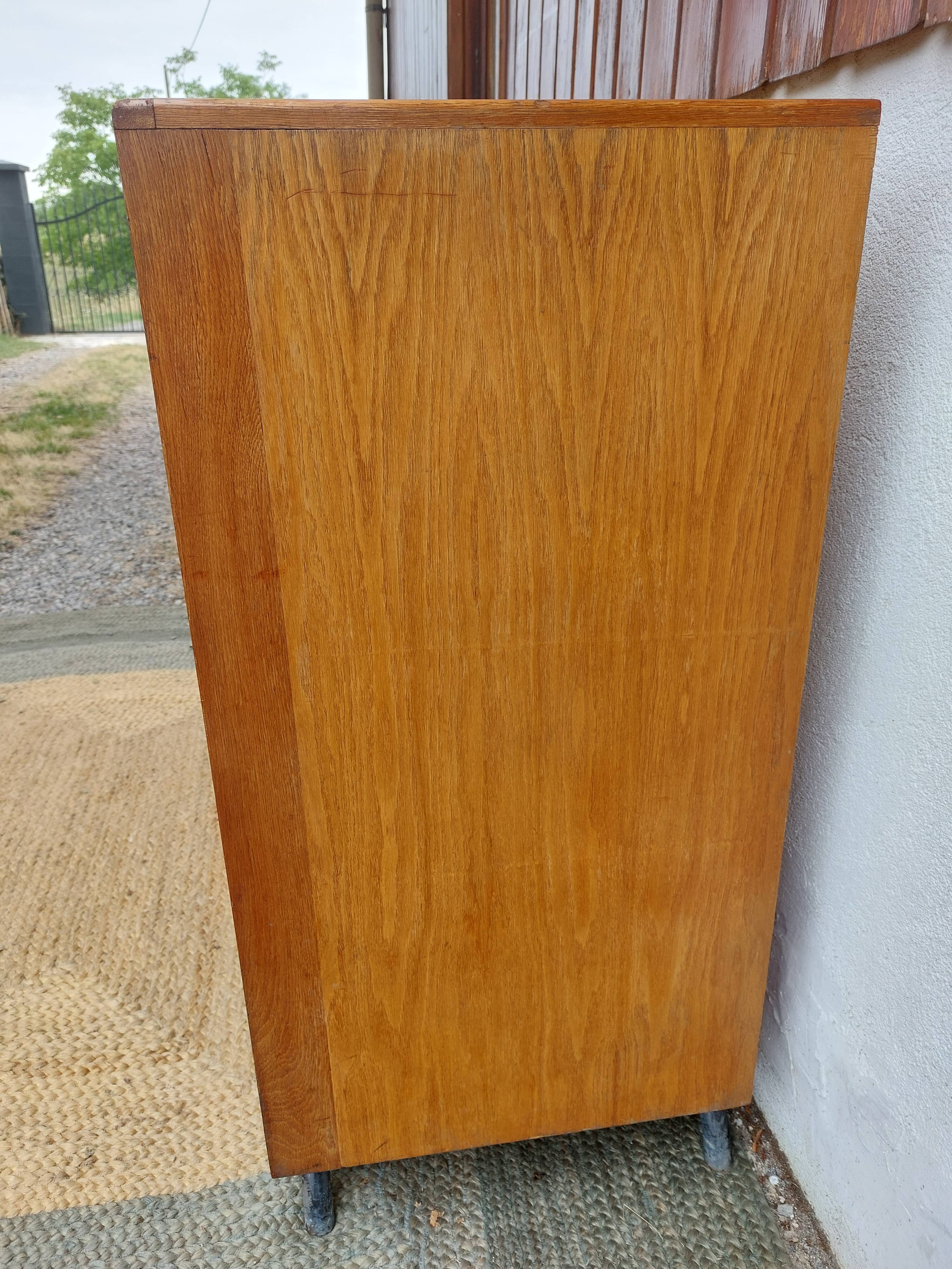 Sideboard, sliding doors, 1970s vintage