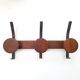 Teak and metal coat rack from the 60s