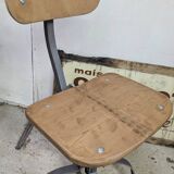 Bienaise 52 industrial workshop chair vintage design 50s 60s