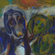 Frideborg Bryth, Gouache, 1961, encadré