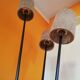 Lampadaire tripode vintage