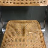 Chaises de salle à manger en rotin Plia par Giancarlo Piretti pour Castelli, années 1970