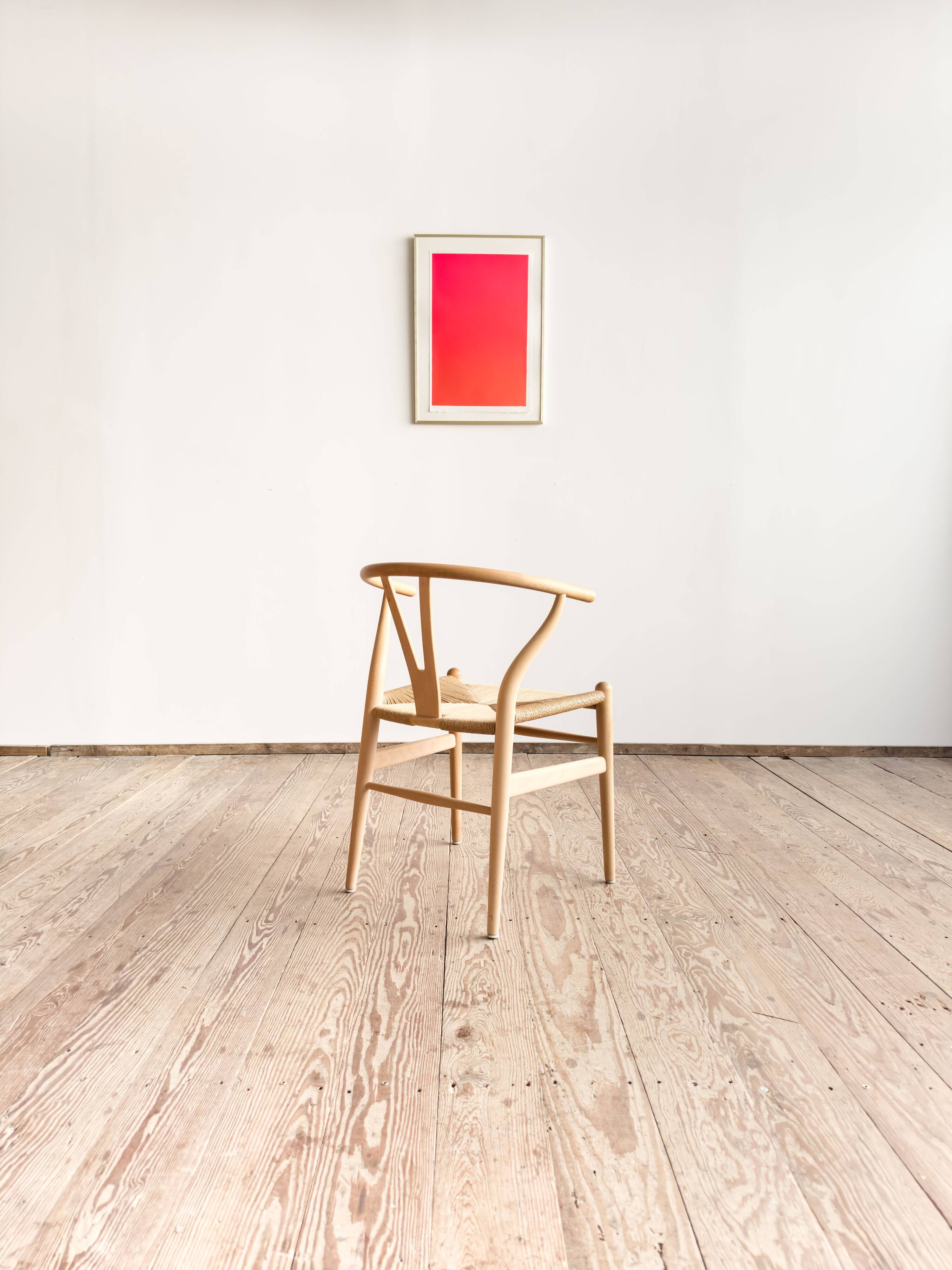 Chaise Wishbone CH24 par Hans Wegner pour Fritz Hansen