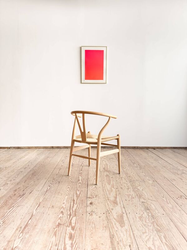 Chaise Wishbone CH24 par Hans Wegner pour Fritz Hansen