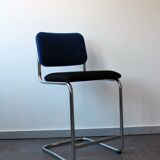 Pair of Knoll Cesca bar stools by Marcel Breuer