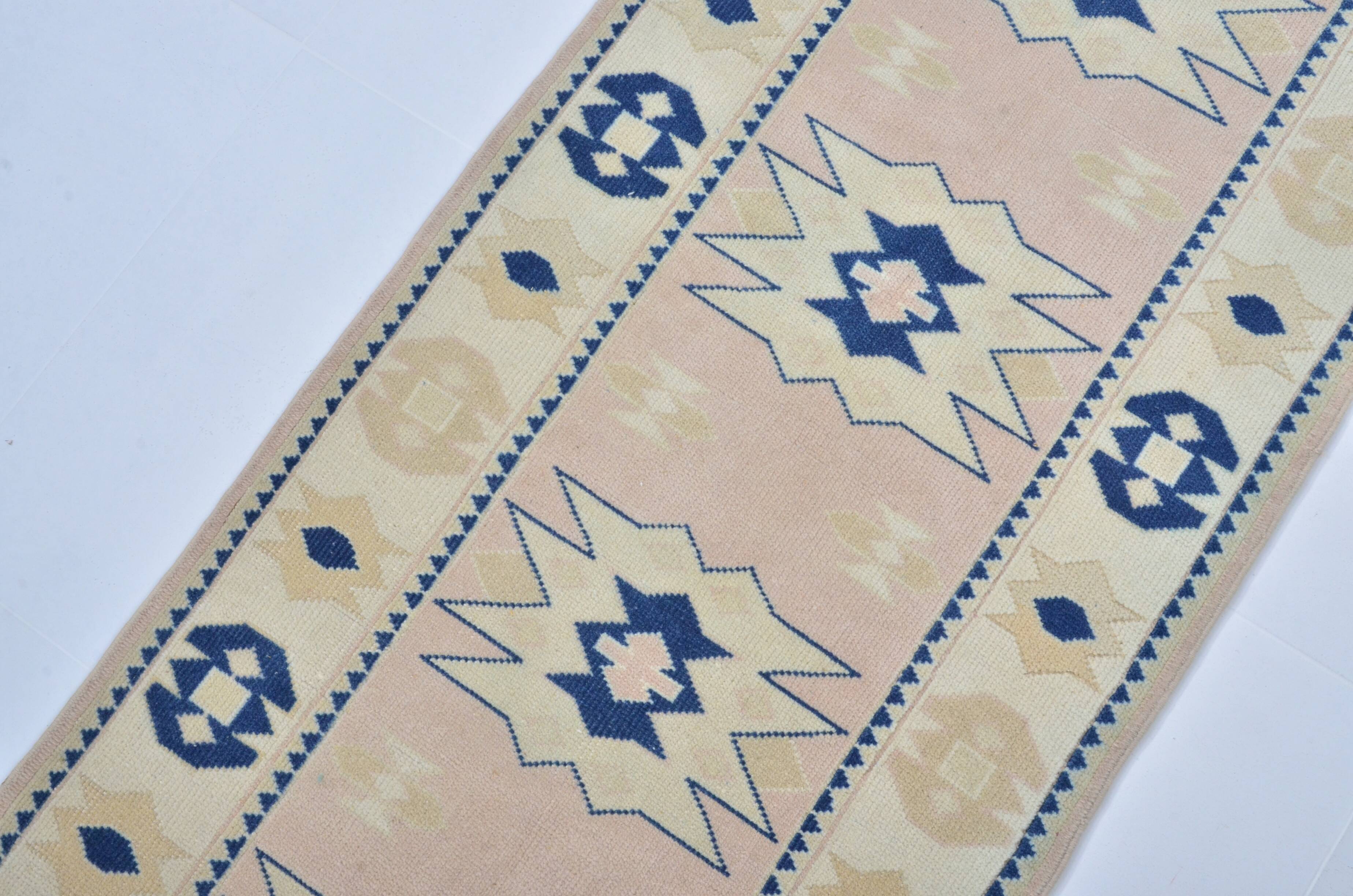 Vintage Anatolian Oushak Runner sku 3316