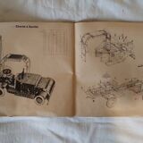 Lot of meccano with book (several models).