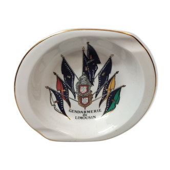 Ashtray, Limoges Gendarmerie