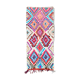Berbere carpet boucherouite corridor 95x220 cm